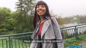 Ebony Beauty Fucked in a Car