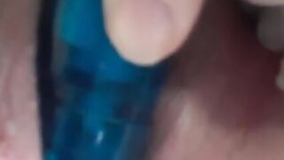 Vibing Preggo Twat Squirts and Leaks Down Booty