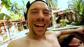 Andi Anderson gang banged by Erik Everhard, Marco Banderas and Steve Holmes