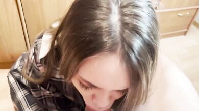 Her courier got more than a signature while hubby was out