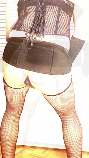 Sissy slut Kandi sexy corset anal masturbation Trance Music Video