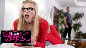 Trans Angels - Izzy Wilde Rails Pierce Paris's Trouser snake After She Neglects Her BOYFRIEND Wanting Her Ass hole