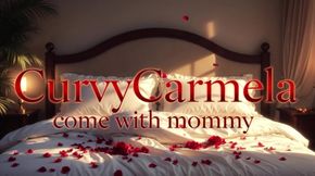 Mommy's Eyes Locked on You - Prone Bone with Loving Stare