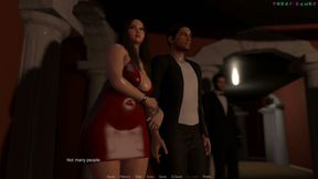 Friendly Housewife by White Foam - Young Couple Goes for the First Time at a Swinger Club 16