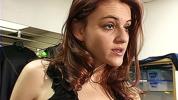 Naudia Nyce Anal Threesome with Strap-On and ATM