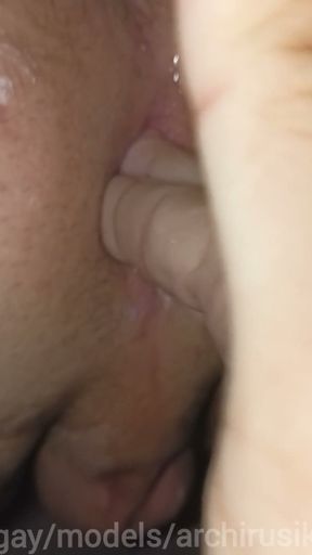 Hand in the ass femboy Sissy slut to get high !   Clip 1