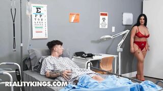 REALITY KINGS - Lissa Aires Turns Hospital Visit Into Erotic Recovery With Her Sensual Touch