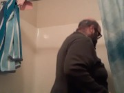 Striping for a shower