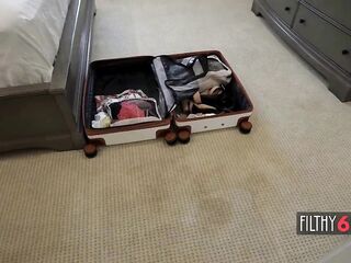 Nice-looking milf Charli Phoenix gets her big titties and cunt banged