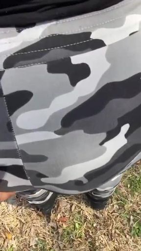 Dirty diana is outside and ready to play