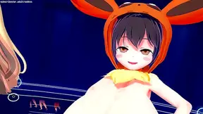 Hentai Strip Fantasy – Boobaa Team’s Sexy Transformation Revealed