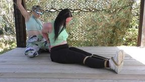 The Spain Files - Supertight Chicken Wing Hogtie Endurance Challenge for Roxy - Part 1 mp4 HD