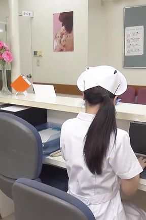 Naughty Japanese Nurse Gets Pussy Fucked with Tongue by Her Doctor After Seducing Him