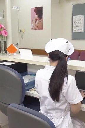 Naughty Japanese Nurse Gets Pussy Fucked with Tongue by Her Doctor After Seducing Him