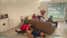 It Was Set up in the Living Room of the House, What a Good Fuck They Got.