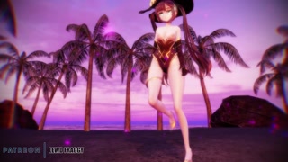 Genshin Impact - Ganyu \ Mona Sex &amp; Dance Compilation 🎵