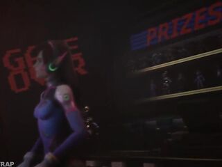 Tracer Is Tickled In DVA's Arcade