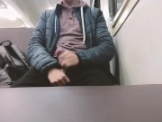 While no one was there, I decided to jerk off on the train