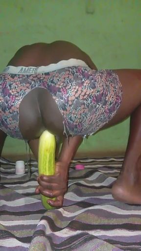 Sexy Black Creamy Ebony Ass Hole Ready for Hot Anal Sex