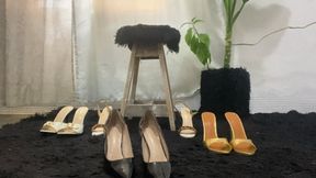 Testing which heels fit your feet best (5)