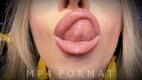 Nude Lipstick Upper Lip Smelling (HD) MP4