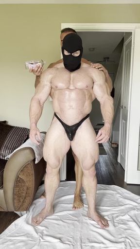 Bodybuilder Facial