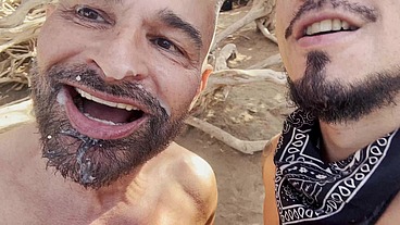 FEEL THE HEAT WITH DADDY!!! A HORNY TIME OUTDOORS