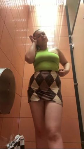 Extreme masturbating in the public   Clip 2