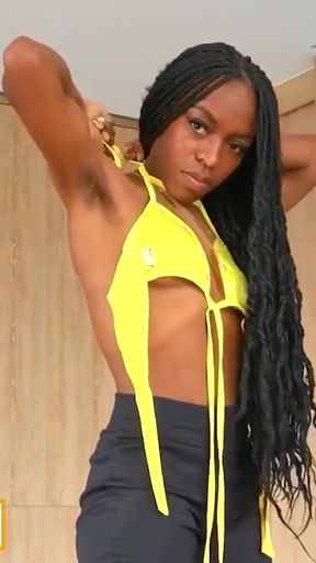 This AFRO LATINA fitness influencer told me no ANAL ever... begged for my BWC when I made my offer   Clip 1