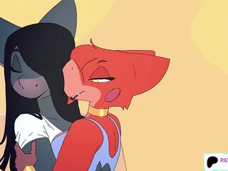 FUTANARTI FUR GIVING A KISS AND CUM SO MUCK - TOON YIFF
