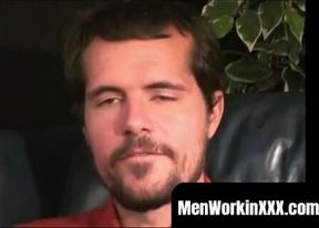 MenWorkinXXX.com - Hairy mature guy pulls out his dick on the sofa and achieves orgas
