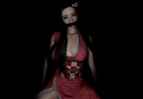 VAM POV - Nezuko Cosplay Dance 1