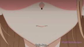 Kitagawa x Gojo Kun: Unexpected Bathroom Sex with Busty Blonde Stepsis