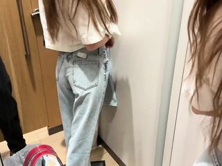 Sex in the Fitting Room with a Sales Consultant!
