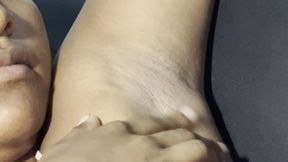 Lucia showing off her cute armpits - Stinky Ebony Armpits