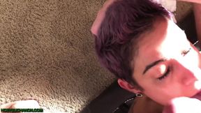 Afton Marie Rough Sloppy Gagging Deepthroat Face Fuck