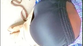 Black guy sagging booty