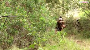 The wild woman in the jungle lets me live when I fuck with her