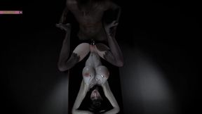 Bigboob Wife Ride the Cock - 3D Animation