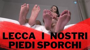 LECCA I NOSTRI PIEDI SPORCHI BETA !