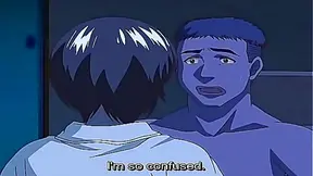 Shy Anime Teacher Gives Uncensored Virgin Blowjob & Anal Creampie