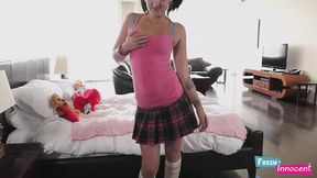 Sweet and naive - a petite temptress receives intense love from a thick cock&#x1F346; in her moist pussy&#x1F32E;&#xFE0F;