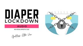 Diaper Lockdown | Audio-Only Humiliation