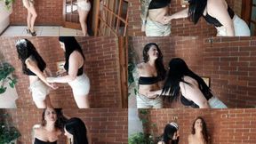 PUNISHING A BEAUTIFUL DIRTY BITCH ! GODDESS LETÍCIA MILLER & BEAUTIFUL GIRL ANNY LEE - EXCLUSIVE LM VIDEOS JANUARY 2023 - CLIP 1