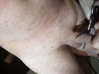 Wild femdom angel punishing his ramrod