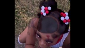 Cheerleader seeks heaven's pleasure