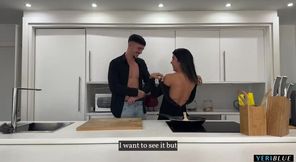 Unexpected Encounter: Yeri Blue's Steamy Kitchen Surprise with Her Best Friend's Wife