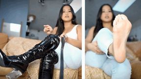 DENIM & BOOTS feat AstroDomina (HD MP4)