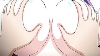 Hentai busty teen does everything to delight her friend