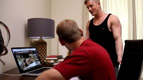 ”Gay stepbrother doesn't mind catching him - Jonah Marx, Chris Blades”